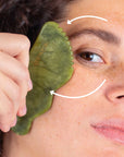 Le gua sha en jade Seasonly pour le massage du corps et du visage