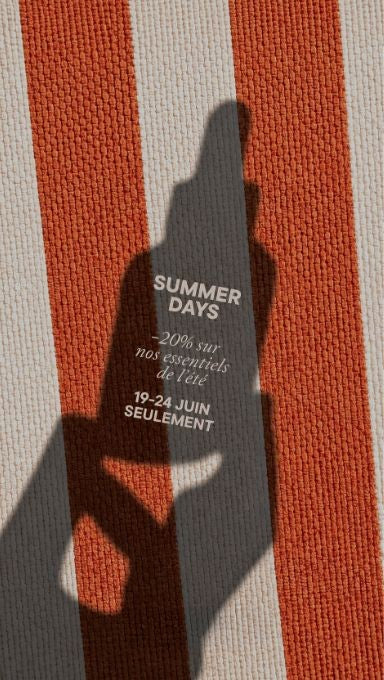 Summer Days — -20% sur nos essentiels de l'été, 19-24 juin