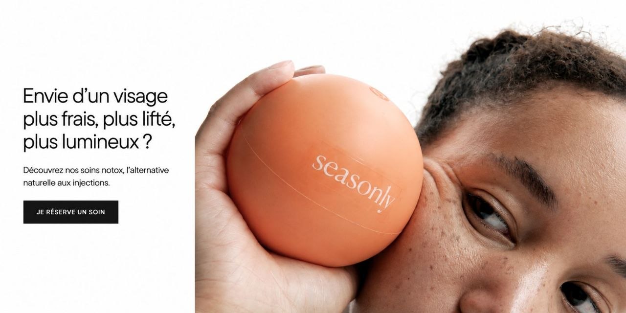 Soin du visage Seasonly — balle de massage
